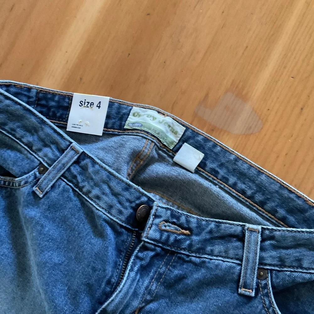 Old Navy Dark Blue Wide Leg Jeans